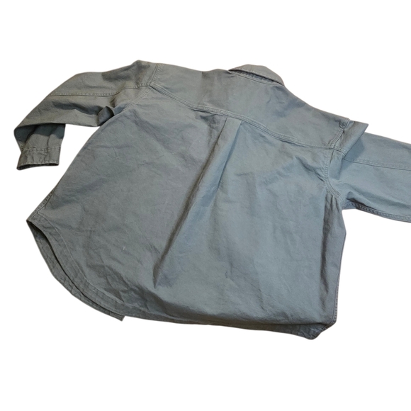 Carhartt Womens Size 2X Green Rugged Flex Heavyweight Duck Canvas Overshirt New - Picture 3 of 9